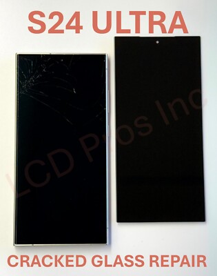 Samsung Galaxy S24 Ultra Front Glass Screen Replacement Mail in Service