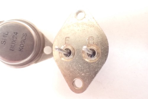 SEMELAB SML BUX24 Bipolar NPN 400V 20A 350W TO3 TRANSISTOR X2 PER SALE - Picture 7 of 8