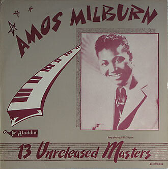 Amos Milburn  Blues Lp 13 Unreleased Masters Pathe Marconi - Picture 1 of 4