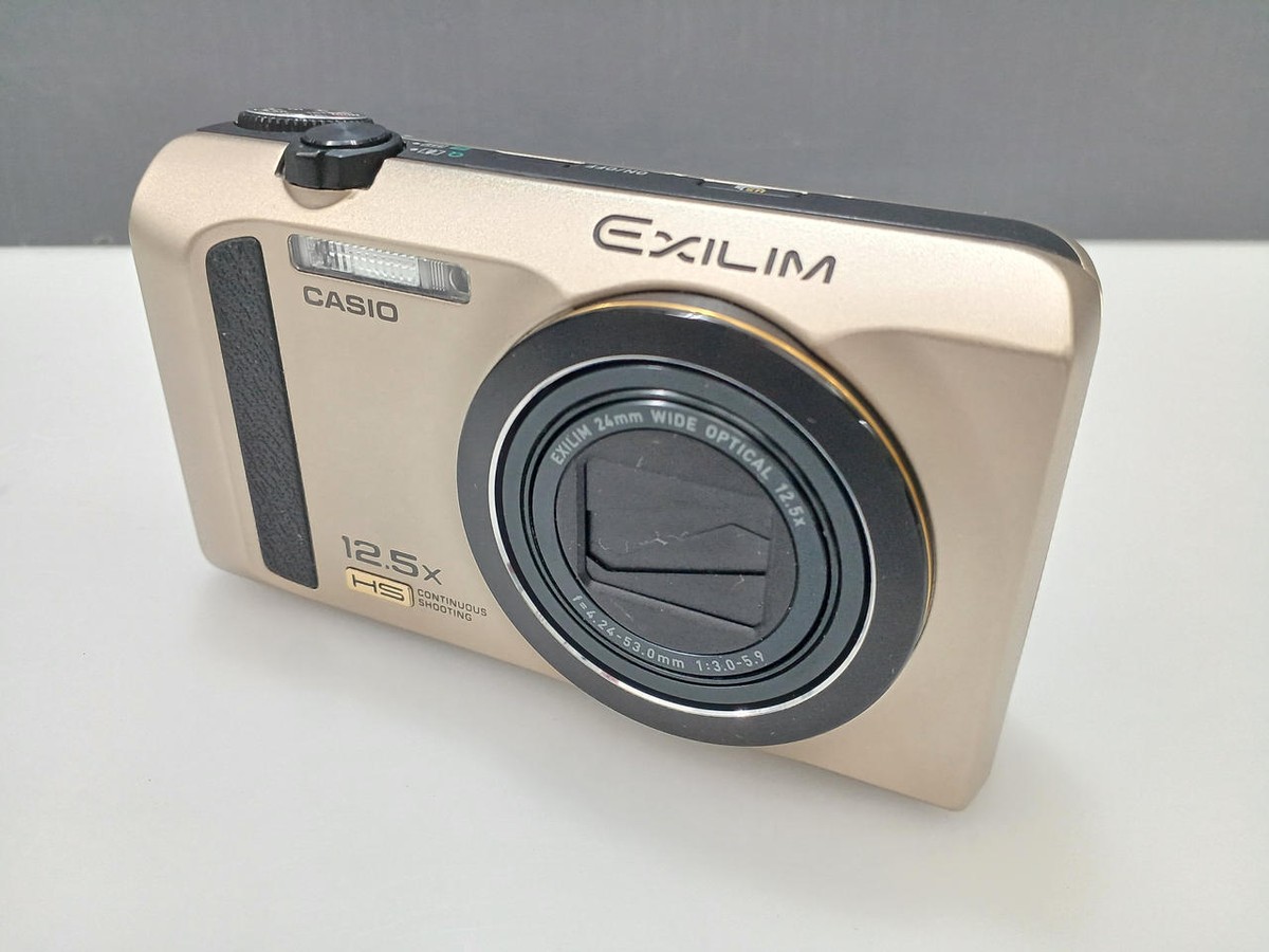 CASIO HIGH SPEED EXILIM EX-ZR300 16.1MP Digital Camera Gold CASIO HIGH SPEED EXILIM EX-ZR300 16.1MP Digital Camera Gold