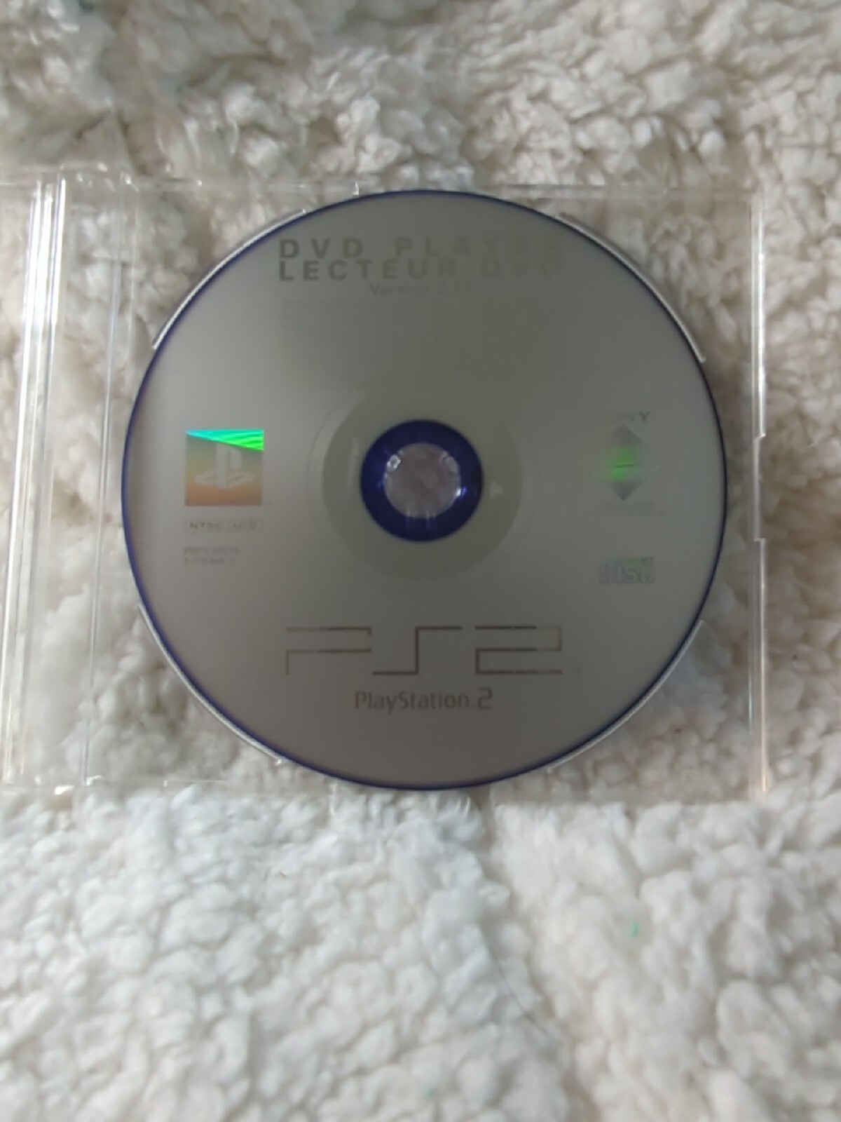 PS2 DVD Player (Lecteur DVD) Version 2.12 PlayStation 2 Install Disc