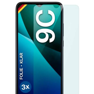 3x Schutzfolie für Xiaomi Redmi 9C Displayschutz Handyfolie flexibel kein Glas