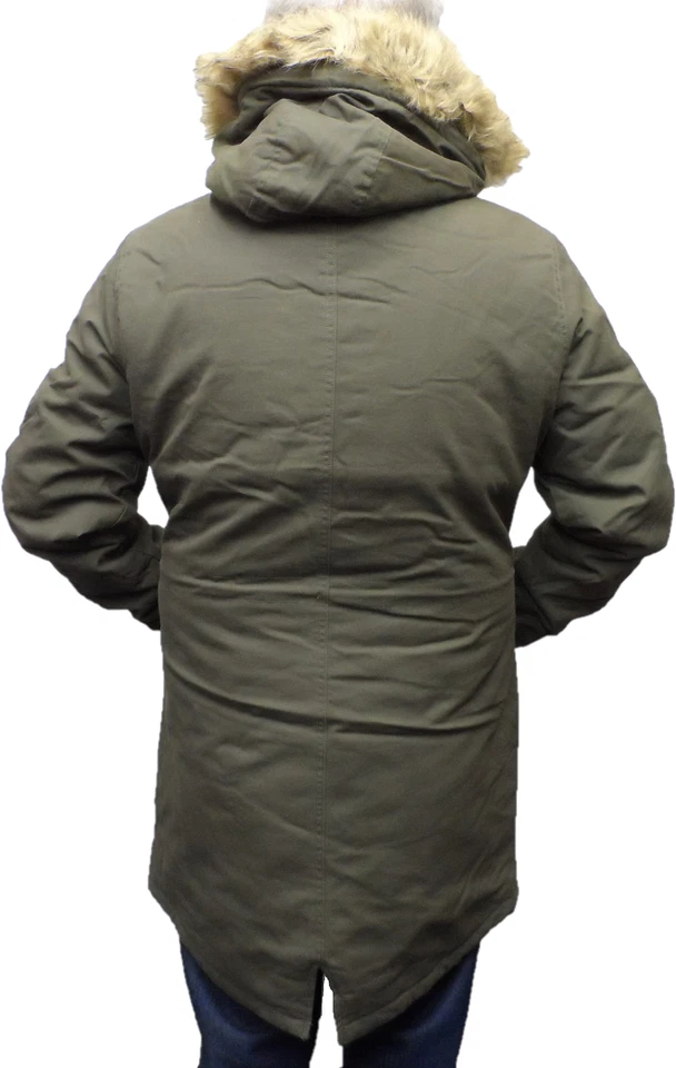 Lambretta Mens Retro Fishtail Parka - Image 3 of 4