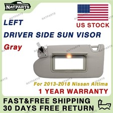 Left Driver Side Sun Visor W/ Lights fits for 2013-2018 Nissan Altima96401-3TA2A
