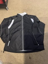 North End Mens Small Reflective,water resistant Windbreaker