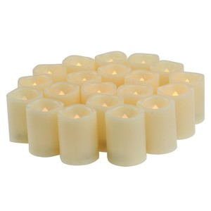 fake candles with flickering flame