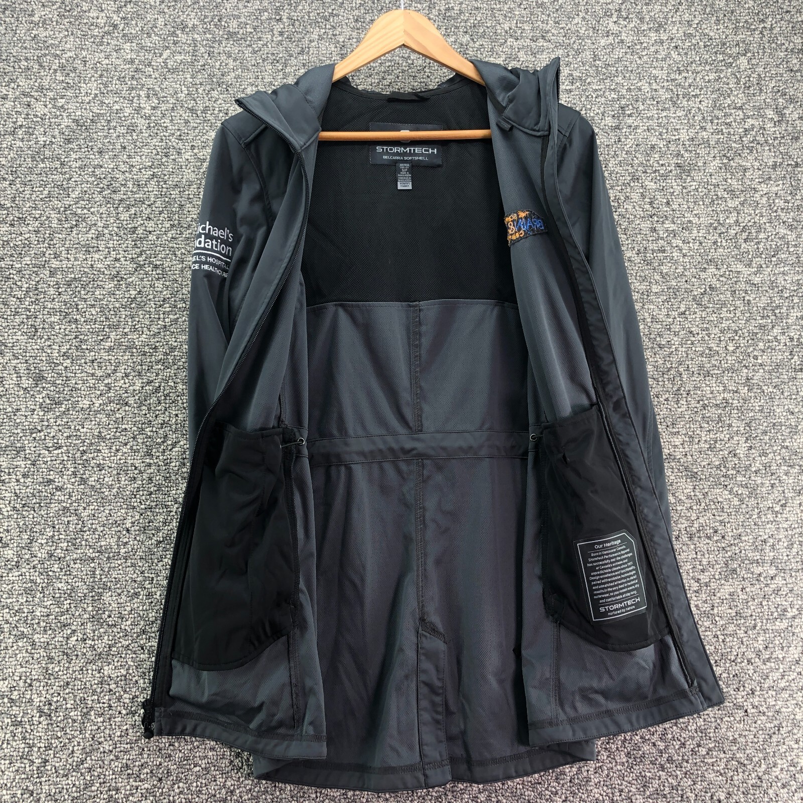 StormTech Belcarra SoftShell Jacket Gray Womens S… - image 3