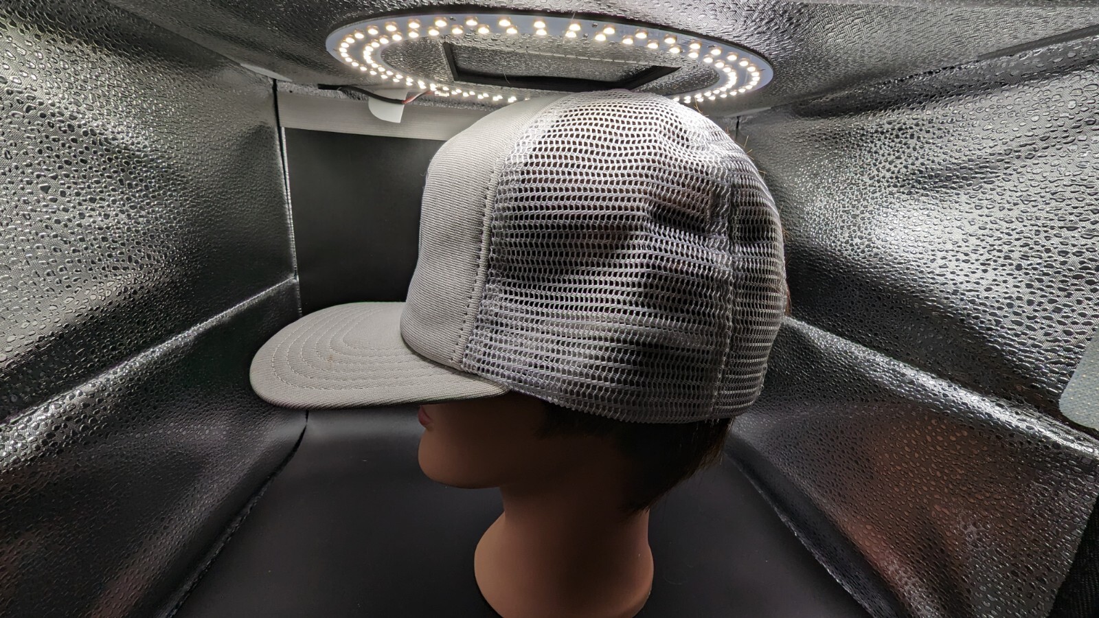 VTG Benchmark Computer Systems Snapback Mesh Tech… - image 5