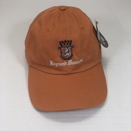 NWT Vintage Raymond Memorial Tournament Ahead Headgear Strapback Hat - Picture 2 of 8