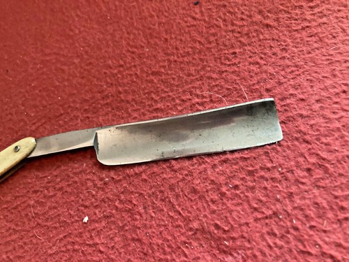 Antique High Grade Cosmo German Straight Razor W/Box - Picture 4 of 6
