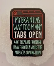 FUNNY SAYING- ENAMEL PIN-SHIP ALL THE PINS YOU BUY FOR $4.99-VISIT OUR STORE