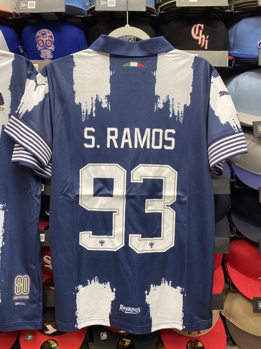 Monterrey Sergio Ramos Club World Cup Navy Jersey (Sz L) | eBay