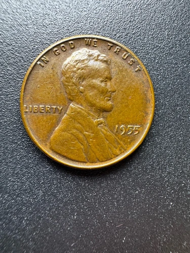 1955 P Lincoln Wheat Cent DDO FS 102 RB Doubled Die Obverse Penny