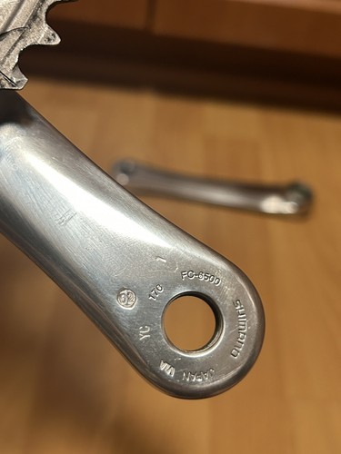 Shimano Ultegra FC-6500 Road Double 170 mm Crankset Octalink V1 53 / 39 T - Picture 16 of 23