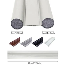 Door Bottom Seal Strip Stopper Under Door Draft Guard Stopper Soundproof Strip ﻿
