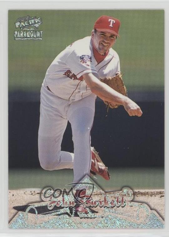 1998 Pacific Paramount Holo Silver 69/99 John Burkett #102 3c7