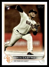 2022 Topps Series 2 - Kervin Castro #413 (RC)