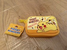 RARE Pok mon - Pikachu Pocket Monsters Mini Pouch Coin Purse From Japan