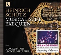 Audio Cd - Heinrich Schutz - Musicalisches Exequien - Ricercar -D- Neu