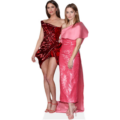 Shelley Hennig und Holland Roden (Duo 2) Mini Celebrity Cutout