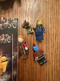 LEGO Marvel Guardians of the Galaxy Vol 2 76080 99% Complete with Minifigures