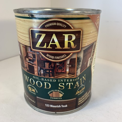#ad #ad Zar Interior Wood Stain 123 MOORISH TEAK 1 Quart $65.99