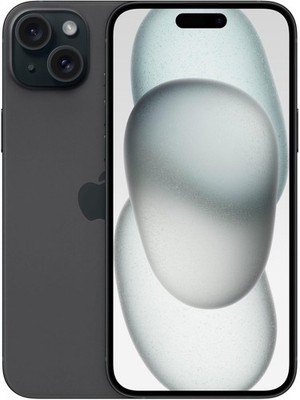 Apple iPhone 15 Plus - 128GB - Schwarz - 86% Batterie - XXL-SET - GUT
