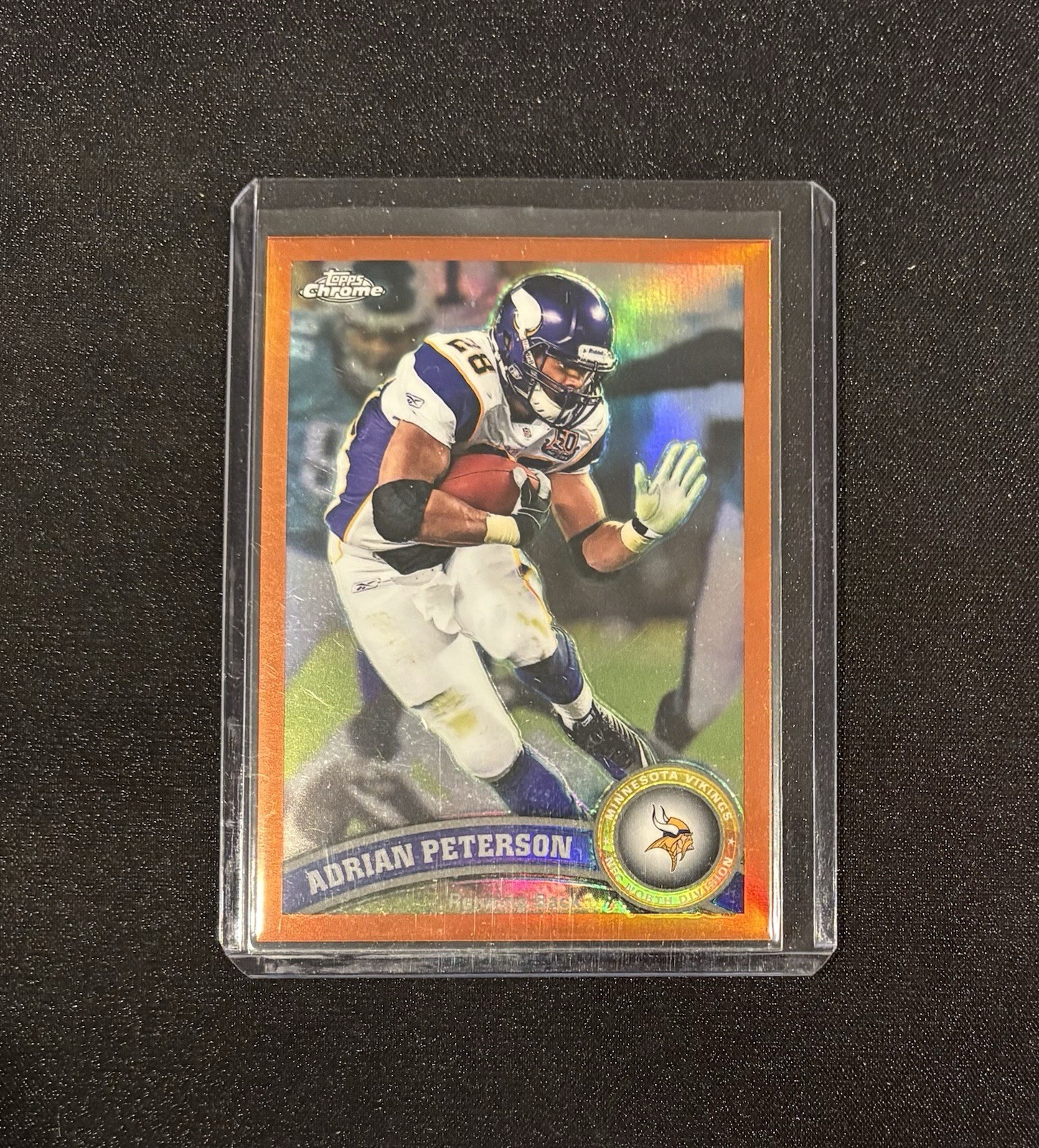 2011 Topps Chrome - Adrian Peterson #220 Orange Refractor