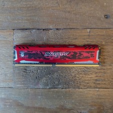 Micron Ballistix Sport Red 8GB DDR4 RAM 2400M...
