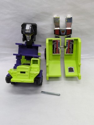 *Needs Repair* Vintage 1980s Constructicons Transformer Toy