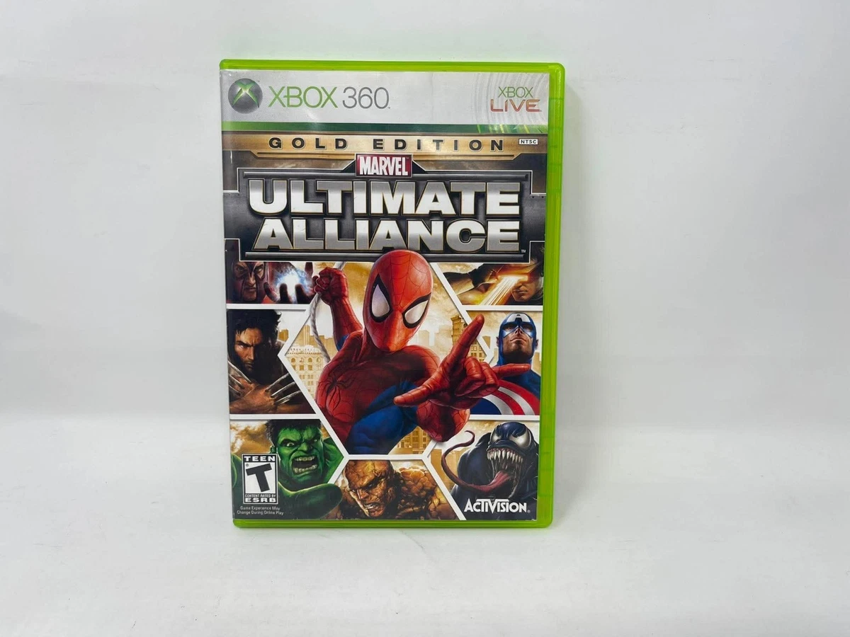Marvel: Ultimate Alliance Microsoft Xbox 360 Video Games for sale