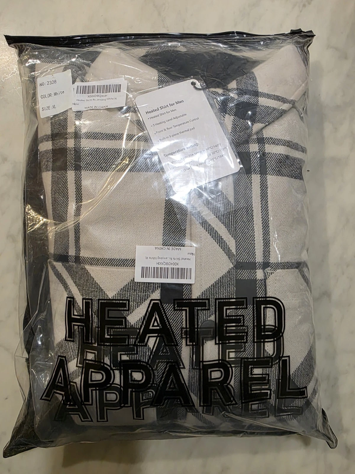 Heated Shirts for Men Heated Shirt with Battery USB 7.4V 16000mAh, Heated Jacket