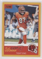 2019 Score Gold CJ Uzomah #96 0t2