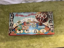 Vintage Around The World In 80 Days Board Game Transogram