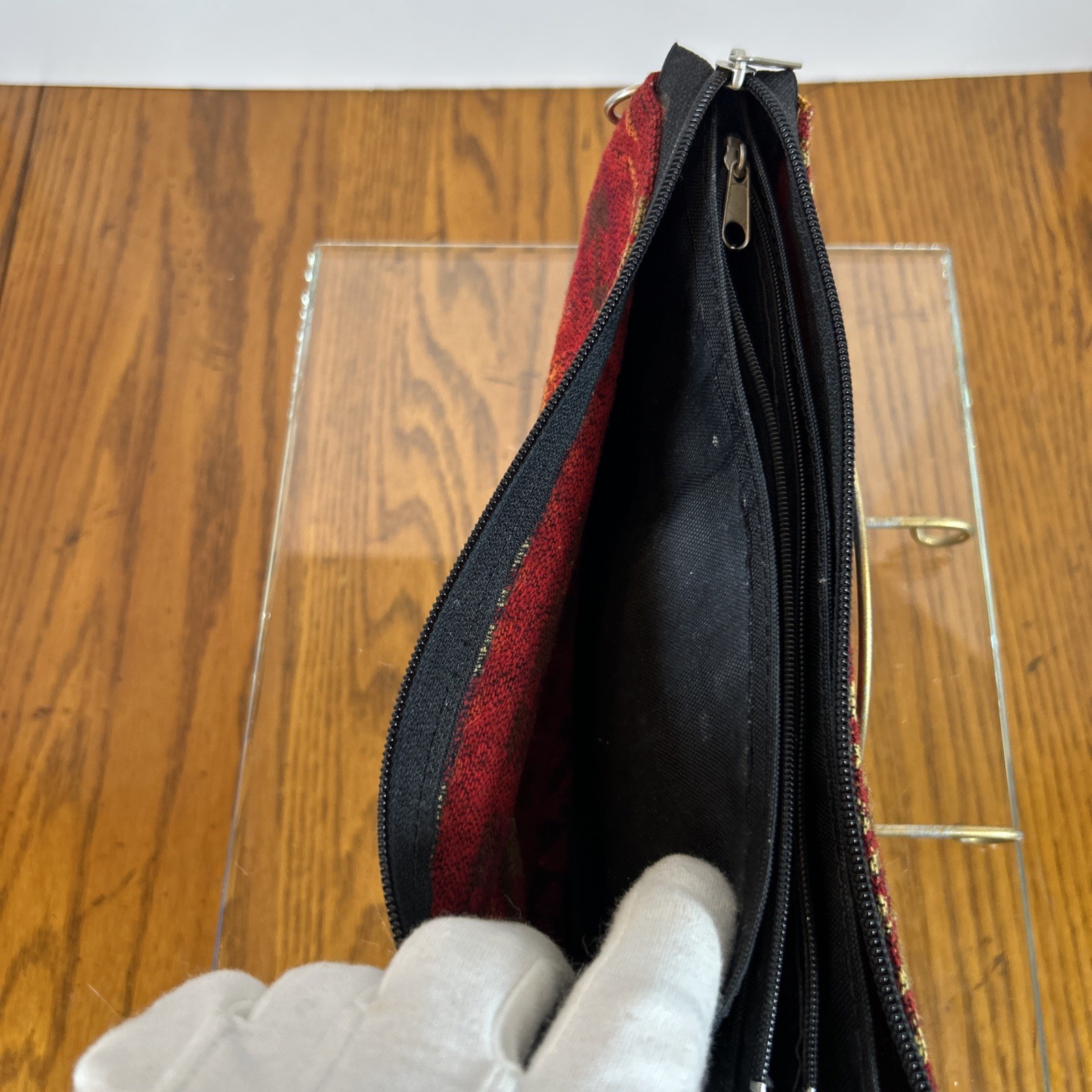 Pendleton Three Pocket Keeper 100% Wool Wristlet … - image 12