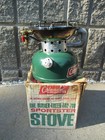 VTG 1978 COLEMAN USA 502-700 SPORTSTER SINGLE BURNER CAMP COOKING STOVE IN BOX — photo 2