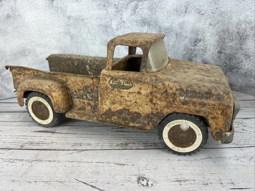 Vintage Tonka 1960s Pickup Truck Mound Minn Pressed Steel Farm Toy Rustic Patina