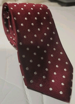 Royal Classic Maroon With White Dots All Over (Tom James)