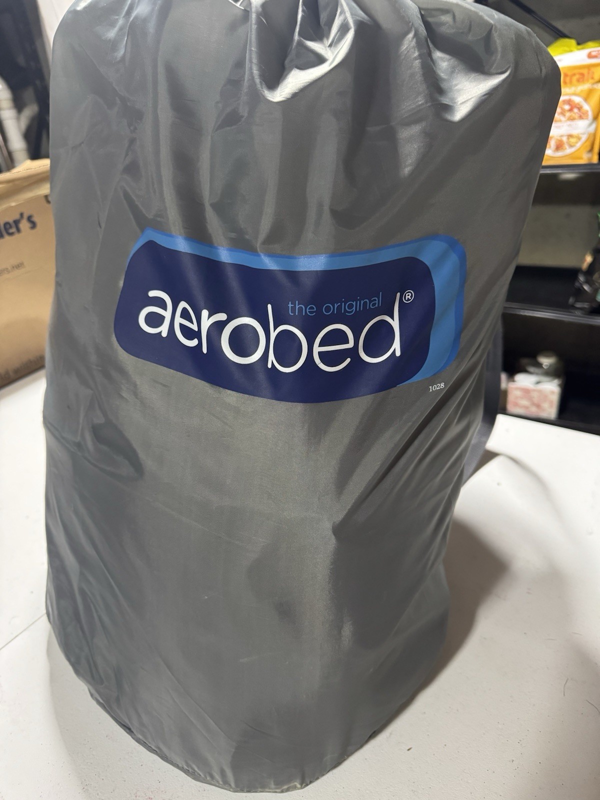 AeroBed Comfort Lock Air Mattress, Gray - Queen