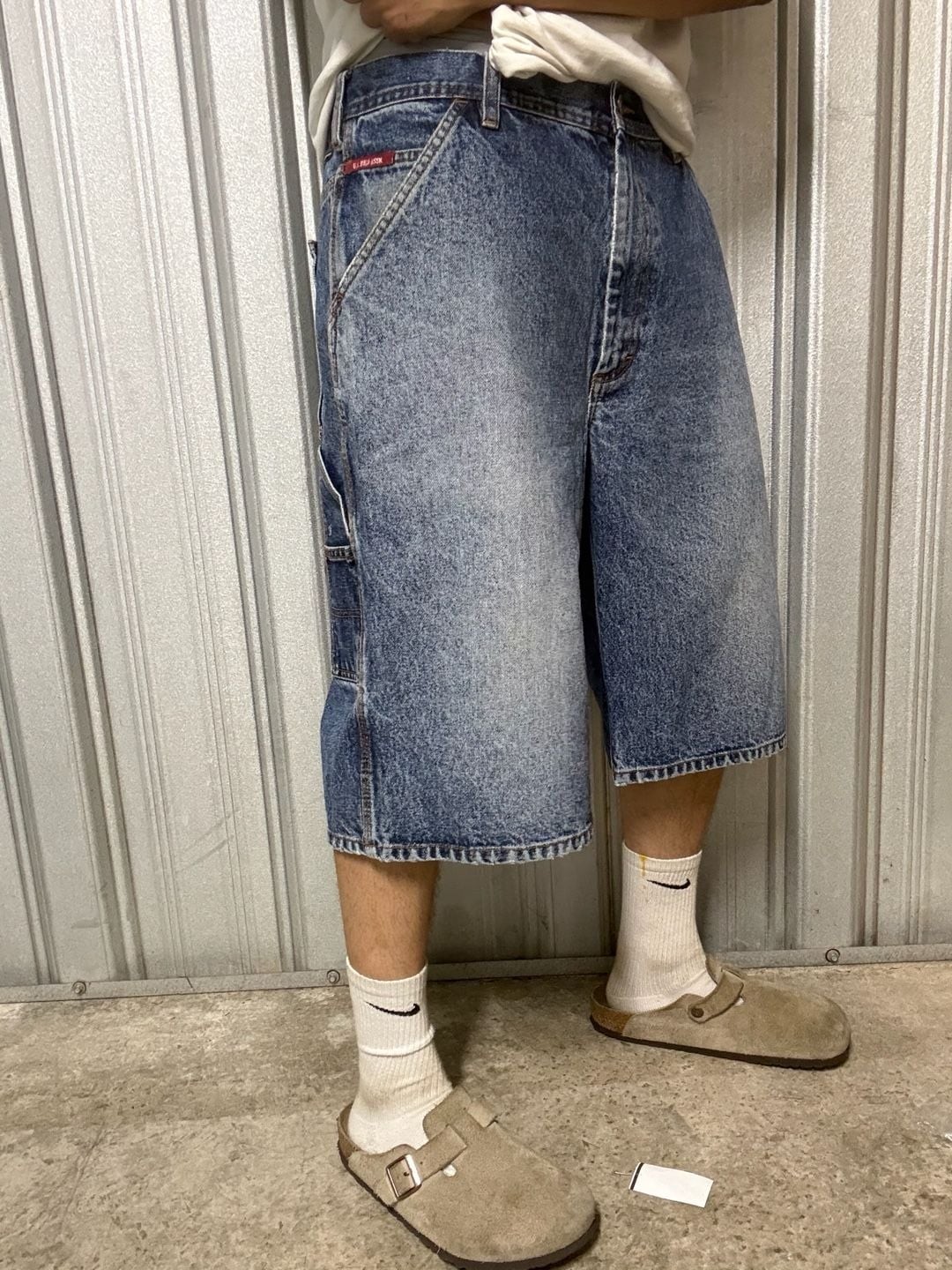 Vintage U.S. Polo Assn. Baggy Carpenter Denim Shorts Jorts