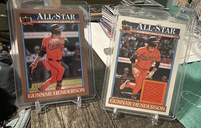 2026 Topps Series 2 Gunnar Henderson /50 & Relic Orioles 91AS-49 & 91ASR-GH