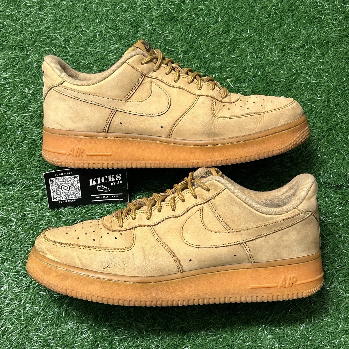 靴 NIKE AIR FORCE1 LOW FLAX WEAT Nike Air Force 1 Low 