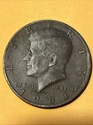 1983 D Kennedy Half Dollar Missing Clad Layers ( Obverse & Reverse ) Error Coin