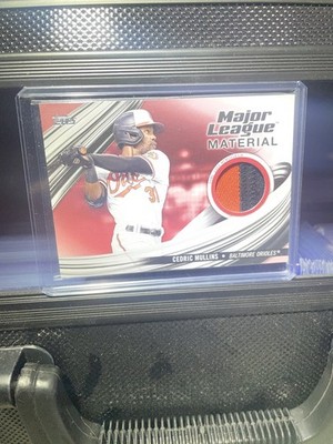 2023 Topps Cedric Mullins Major League Material Patch /25 Orioles #MLM-CM