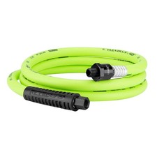 Flexzilla Swivel Whip Air Hose, 3/8 in. x 6 ft. (1/4" MNPT Ball Swivel x 1/4"...