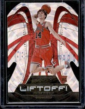 Matas Buzelis Rookie 2024-25 Revolution Liftoff! Fractal RC Die Cut #10