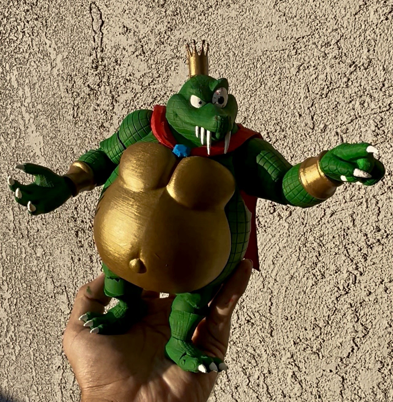 King K Rool from Nintendo Action Figure