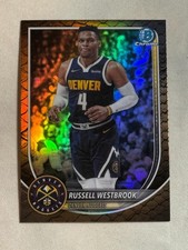 2025-26 Bowman Chrome Reptilian Refractor Russell Westbrook #BCV-102 Nuggets
