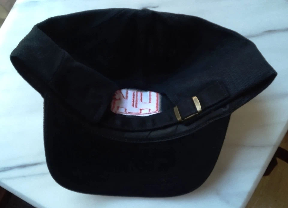 RARO~HK H&K División Internacional de Entrenamiento Sombrero/Gorra Negro Rojo/Blanco Bordado Foto 4 de 4