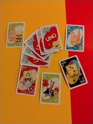 2003 Spongebob Squarepants UNO cards You Pick (pack fresh) free ship Sababa Toys
